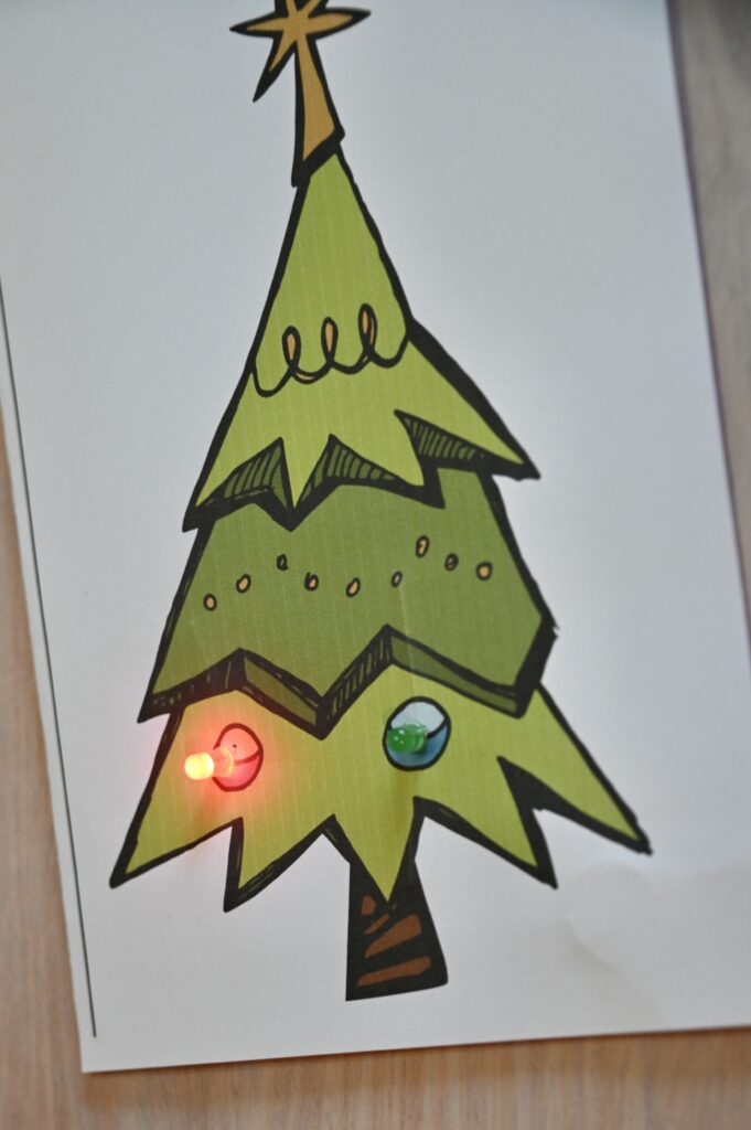 How to Make Light-Up DIY Christmas Cards with Paper Circuits