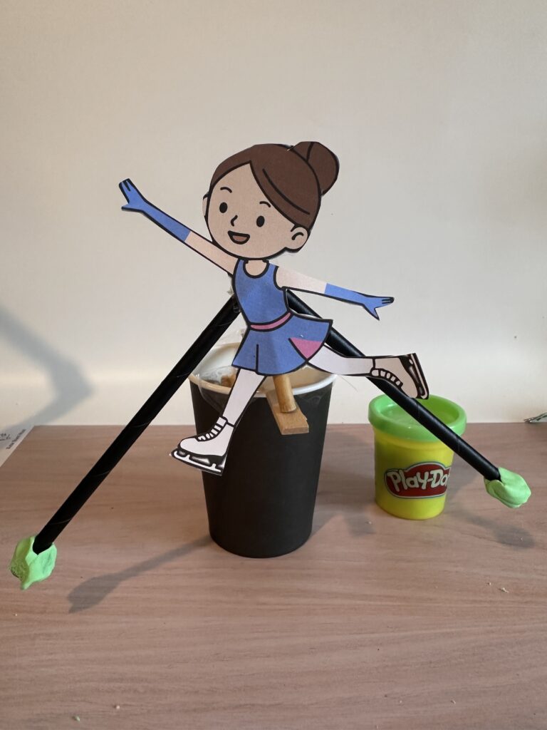 Balancing Ice Skater STEM Challenge