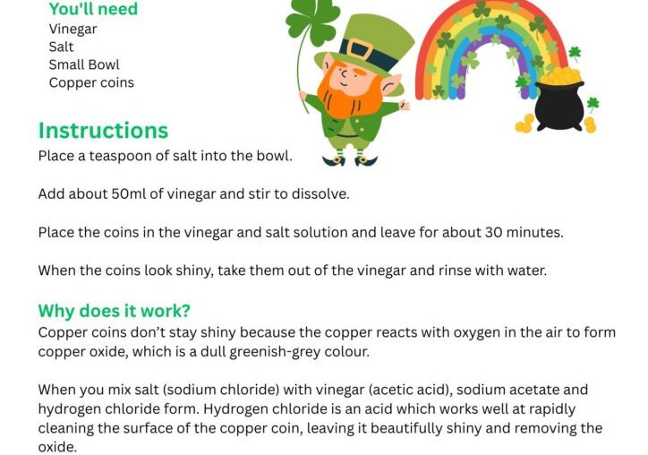 St. Patrick’s Day STEM Challenges